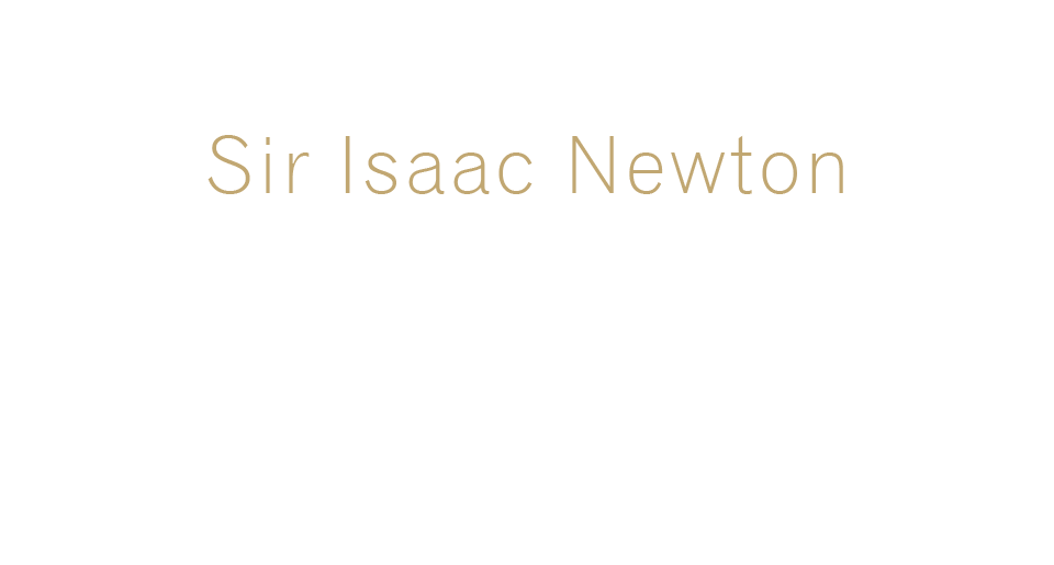 Sir Isaac Newton